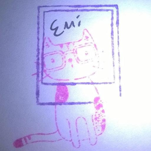 StreetEmi Logo. It's a cute kitty getting polaroided!